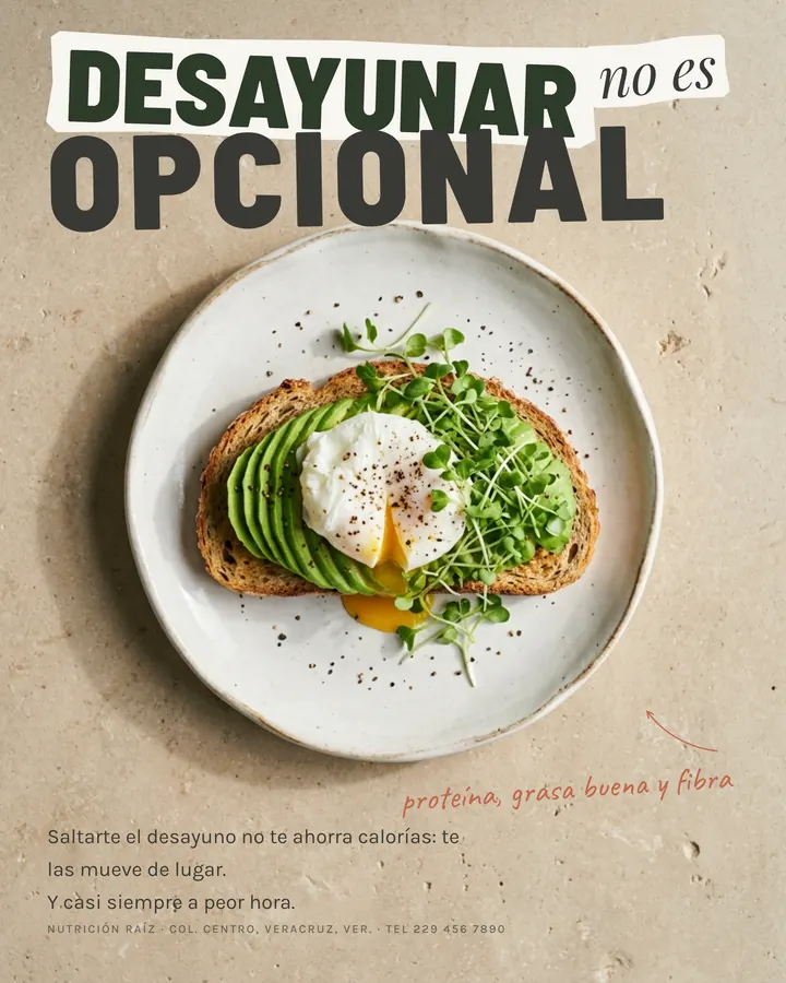 Desayunar no es opcional