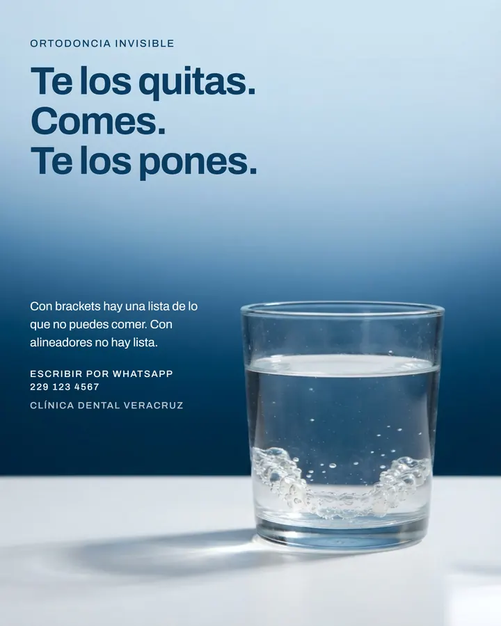 Te los quitas. Comes. Te los pones.
