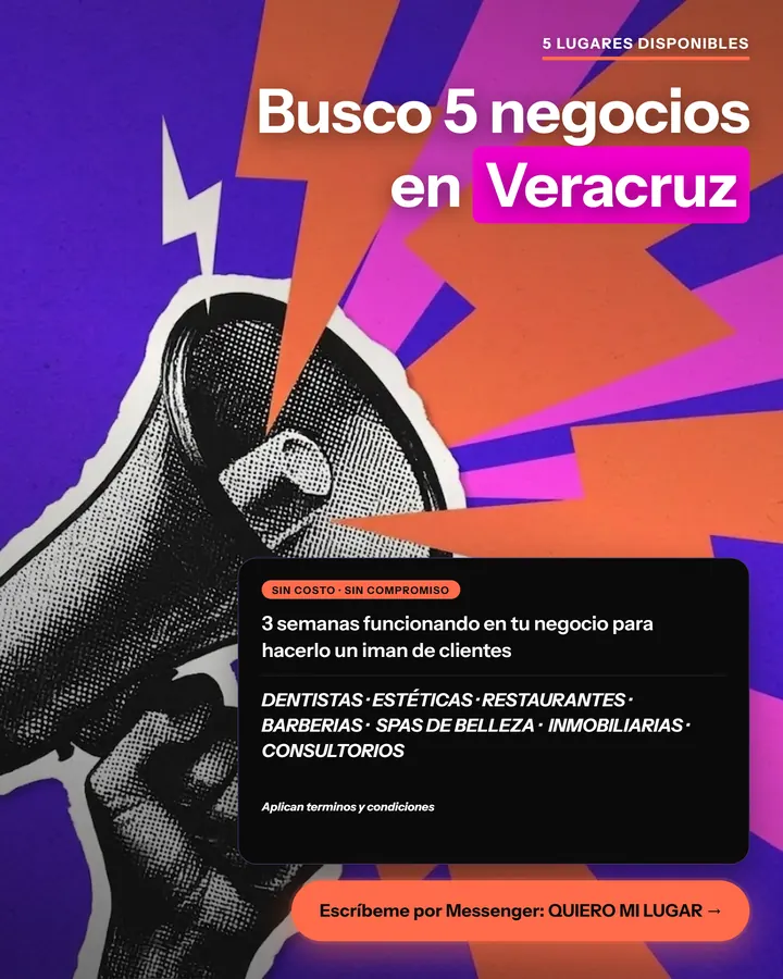 Busco 5 negocios en Veracruz
